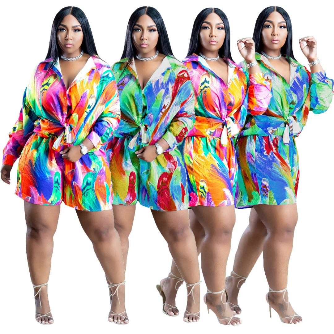Multi Color Two Piece