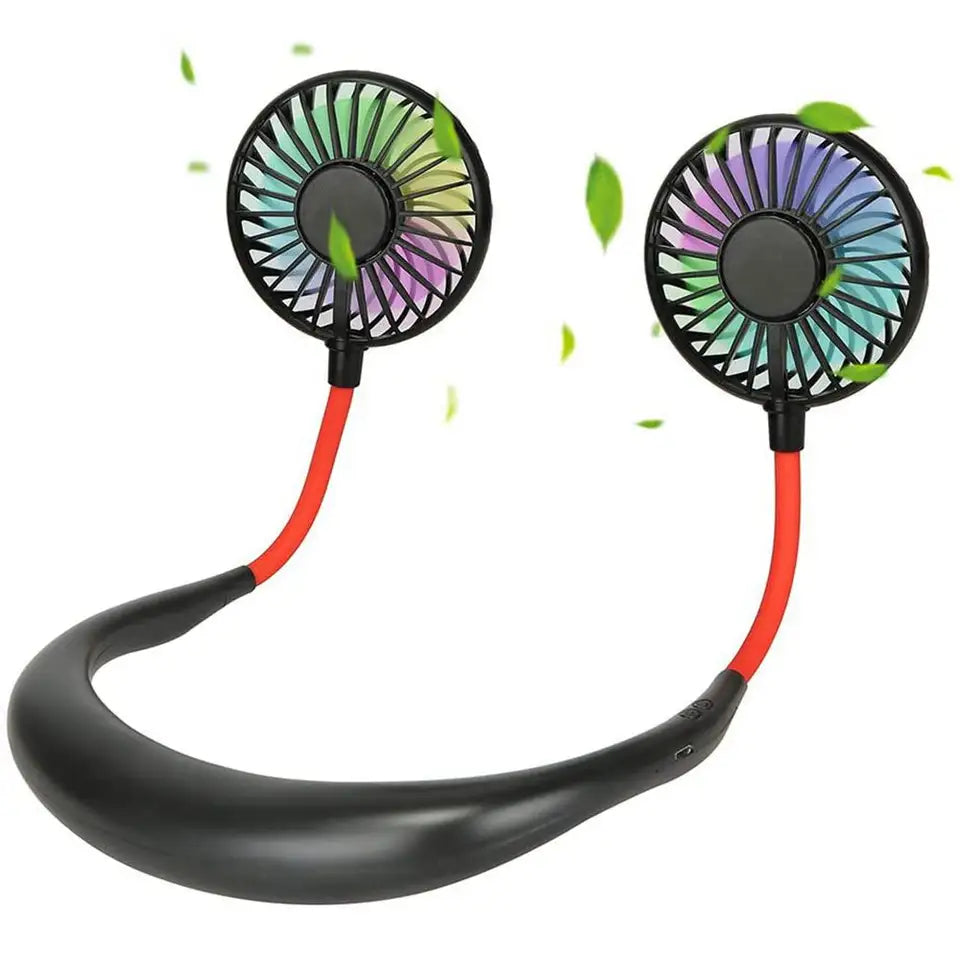 Hands free Bladeless neck fan