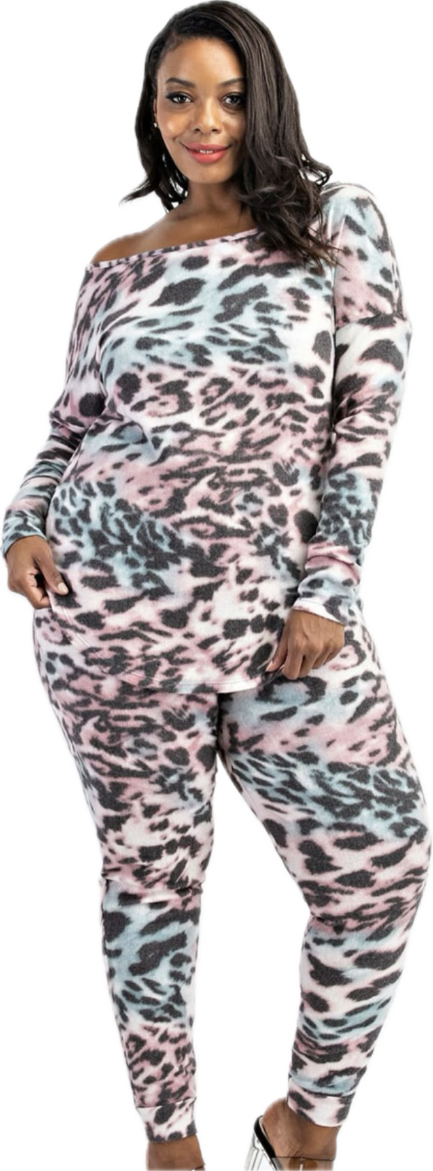 Animal print 2 piece