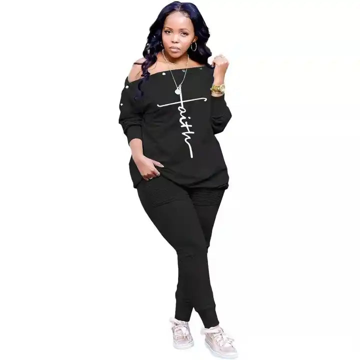 Faith shoulder outfit