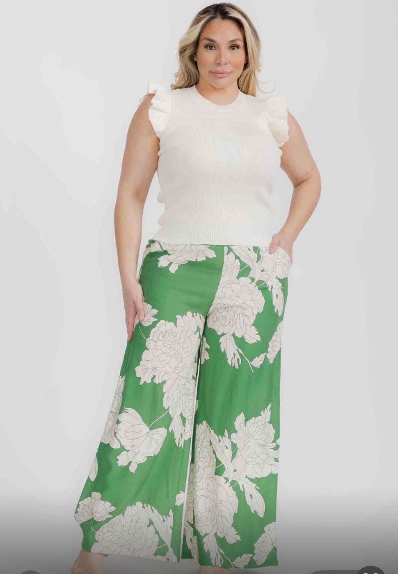 Pants flowers