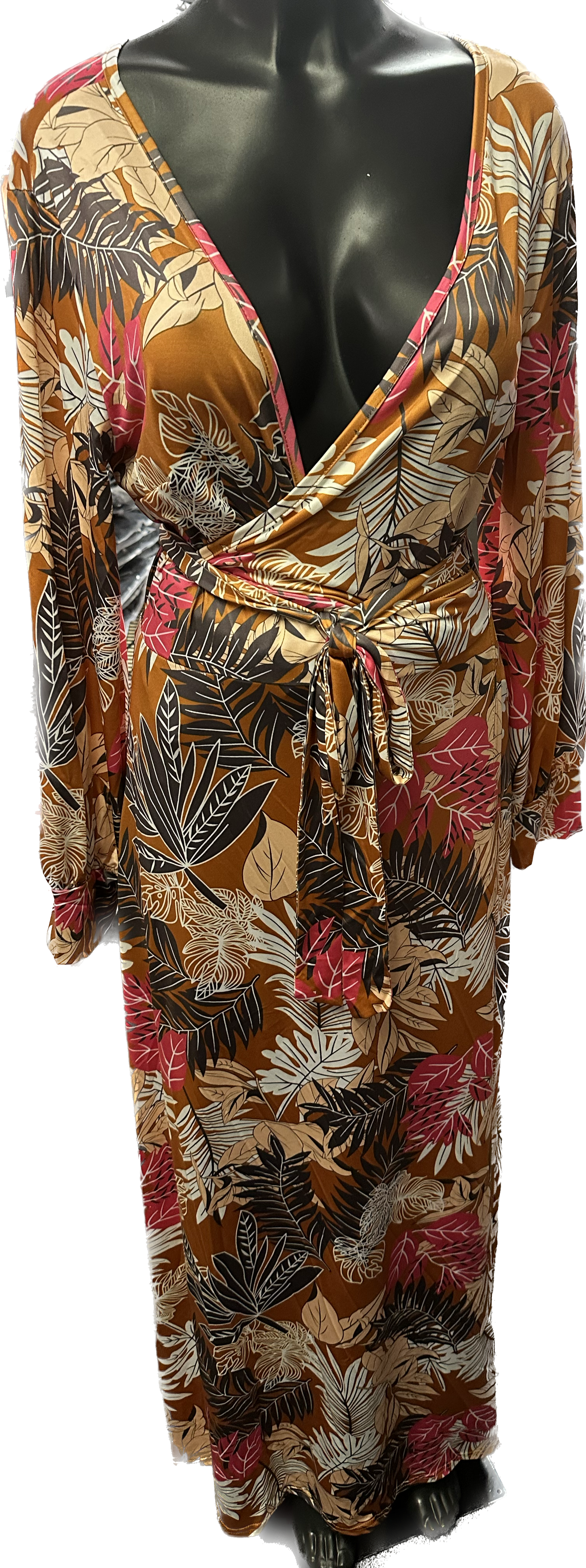 Beautiful leaf dress