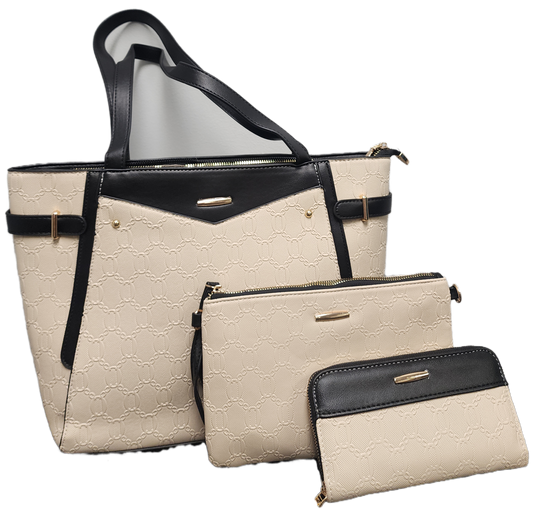 Blue white purse-----