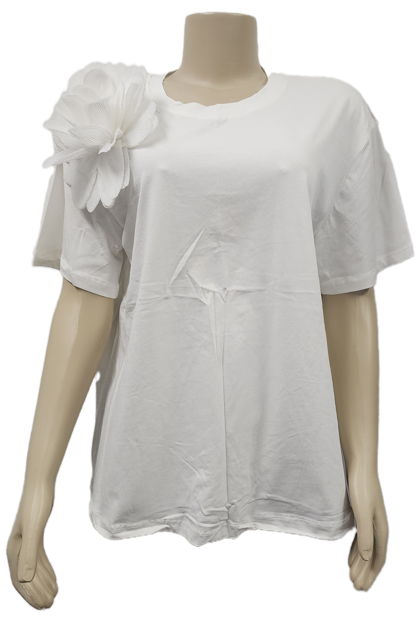 Accent flower shirt
