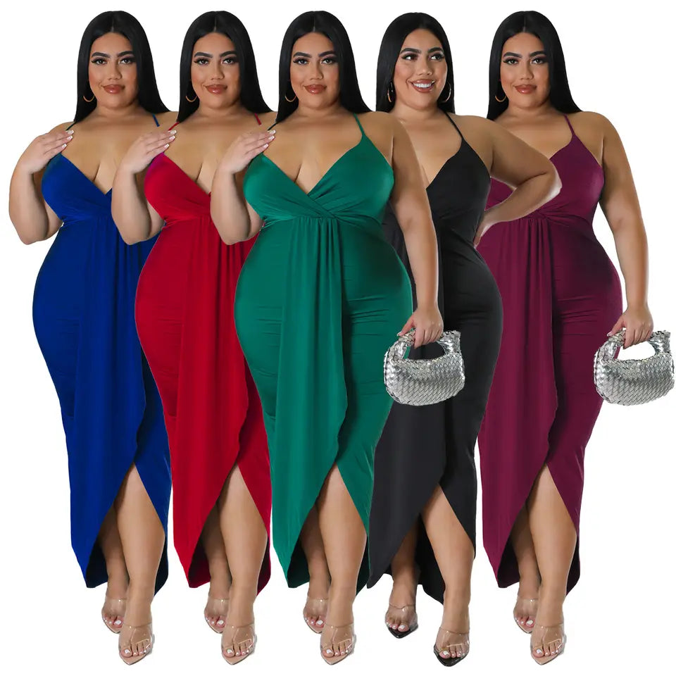 Ruffle Lay Dress