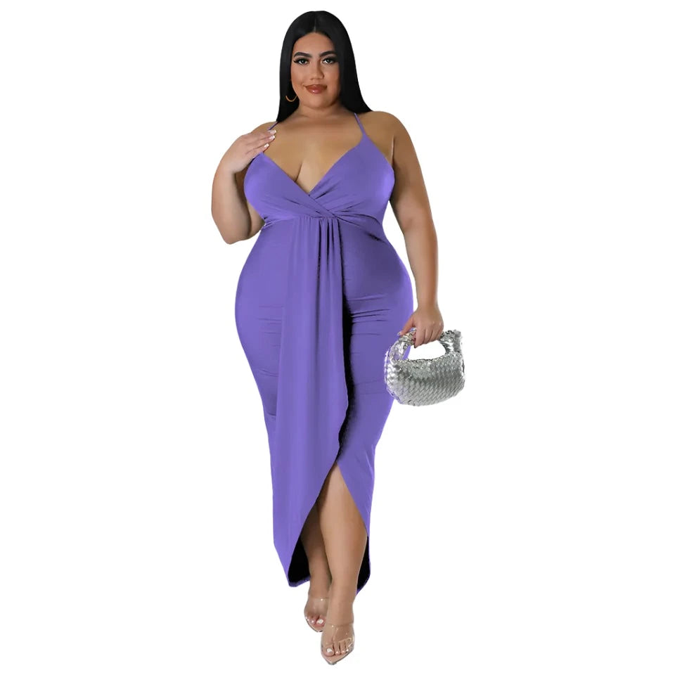 Ruffle Lay Dress