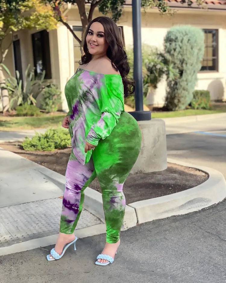 Tie-dye outfit