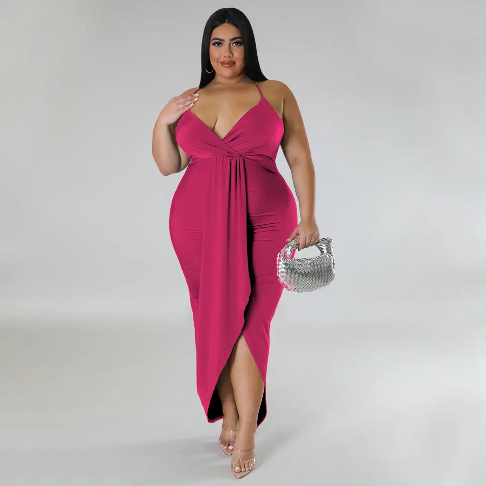 Ruffle Lay Dress