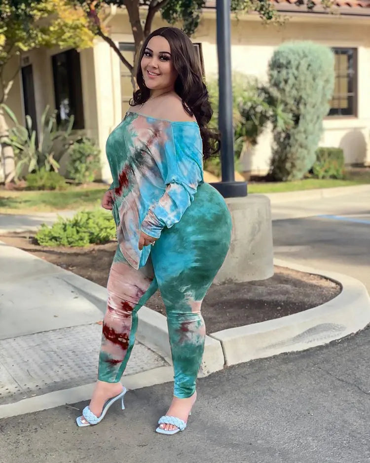 Tie-dye outfit