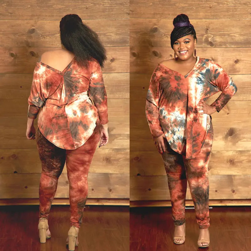 Tie-dye outfit