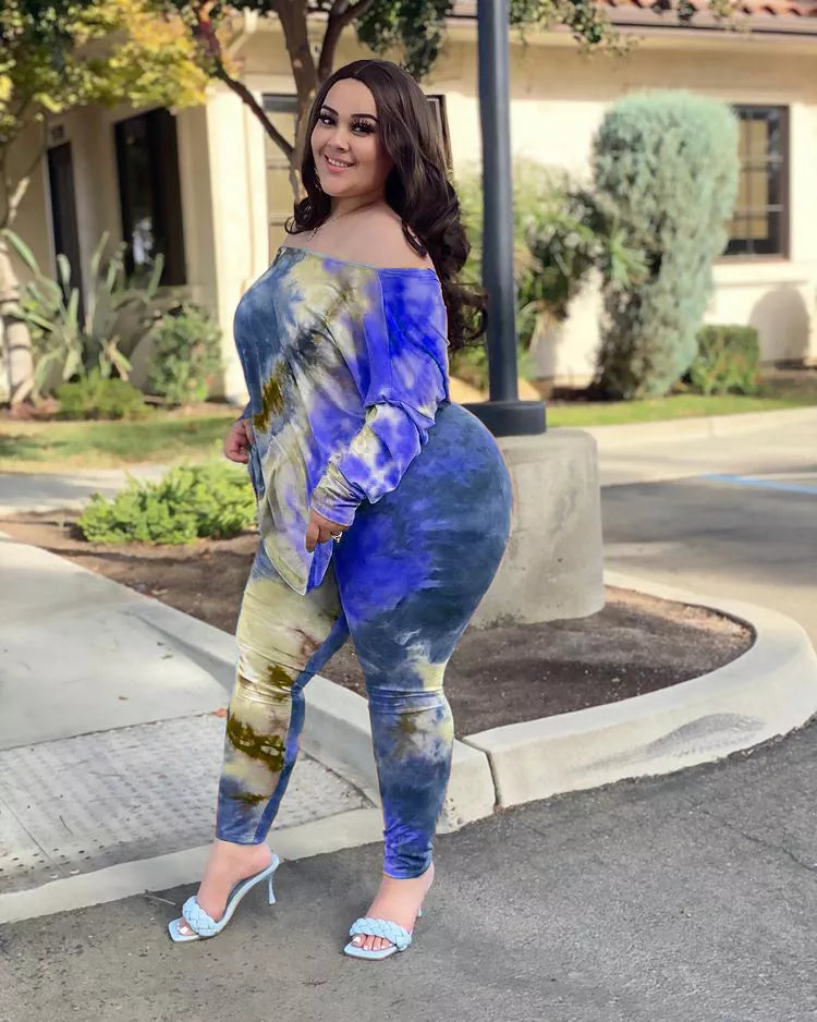 Tie-dye outfit
