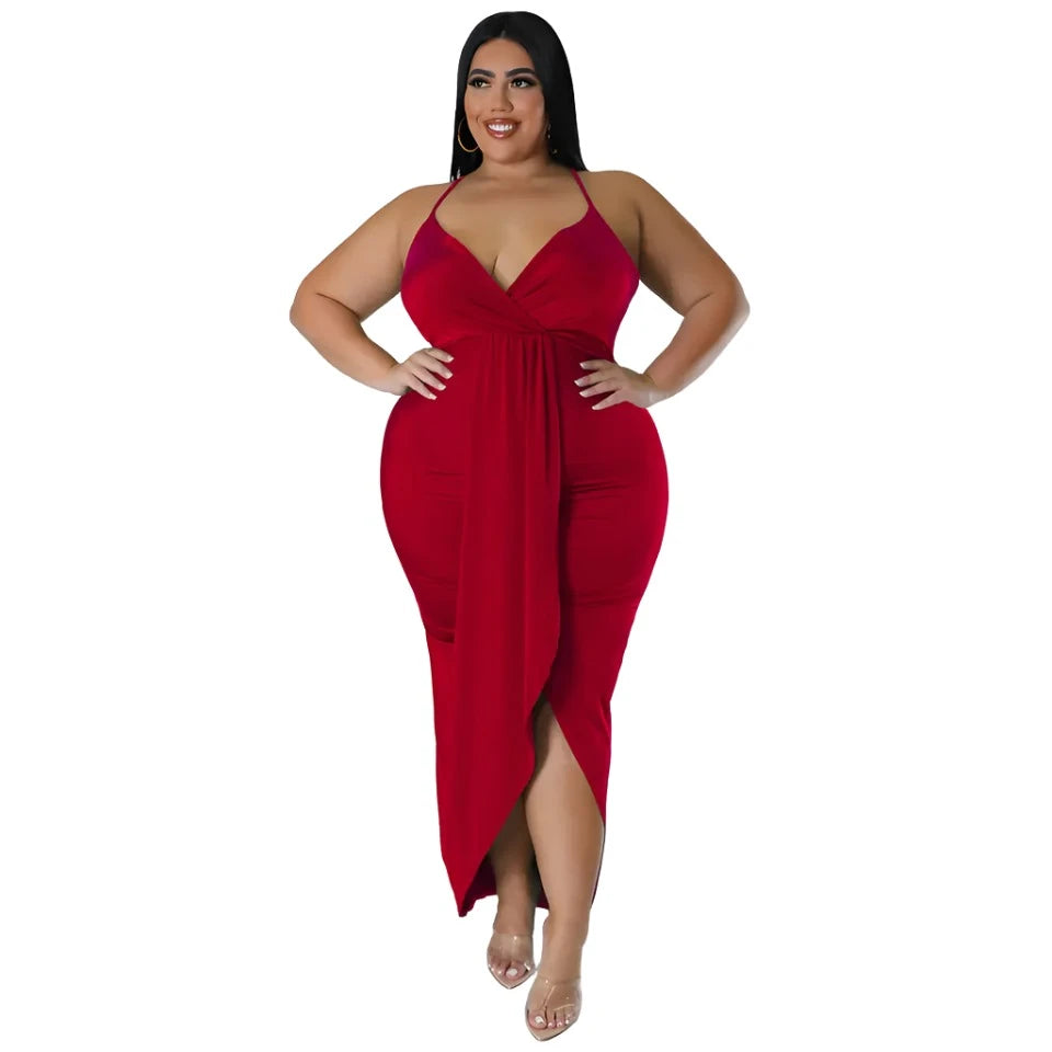 Ruffle Lay Dress