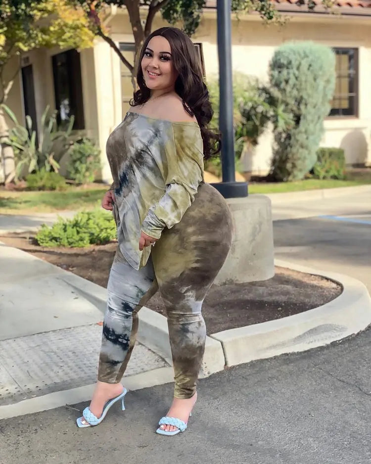 Tie-dye outfit