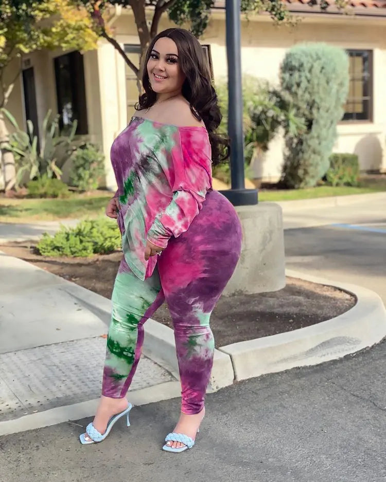 Tie-dye outfit