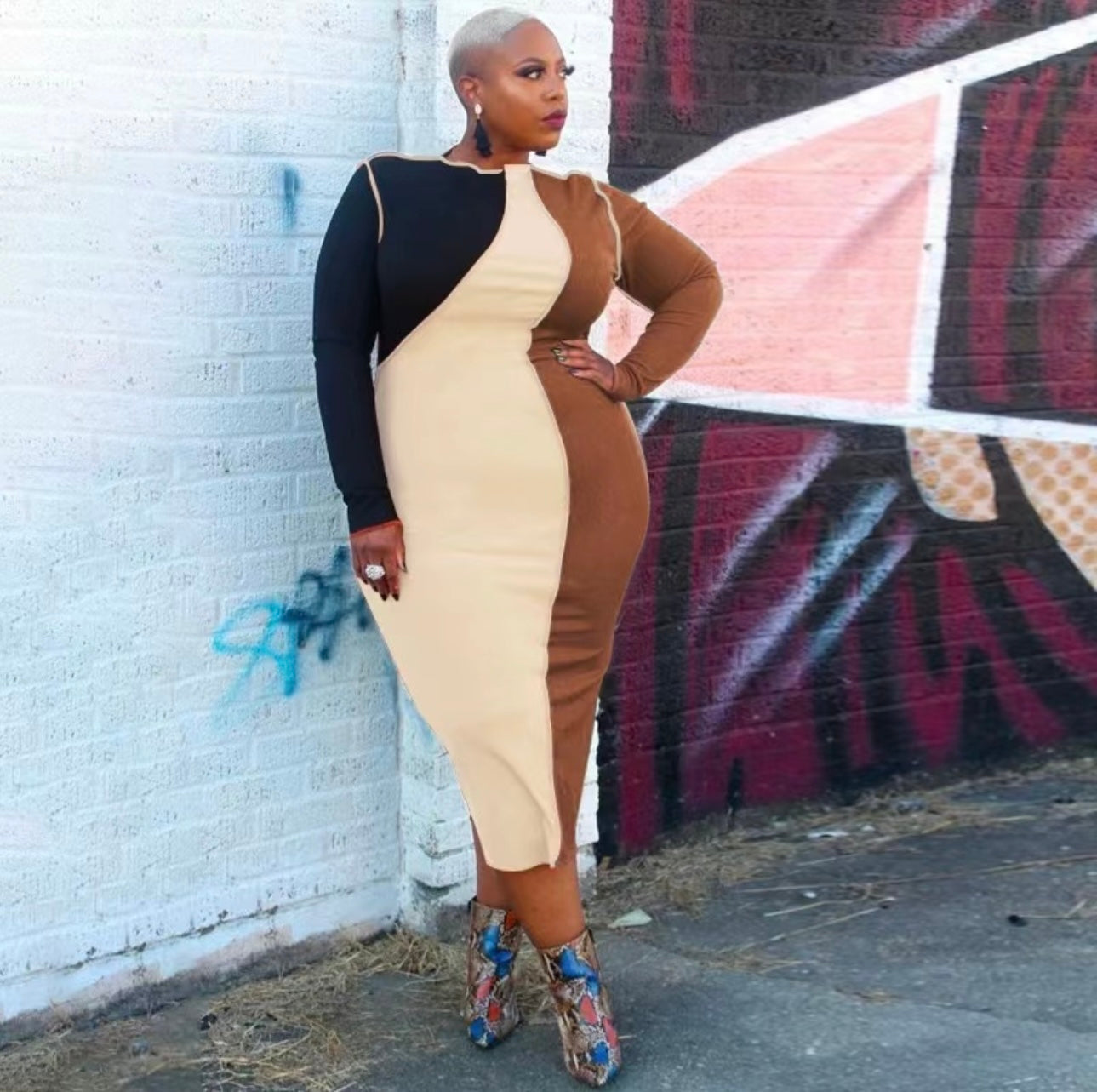 Multi color dress