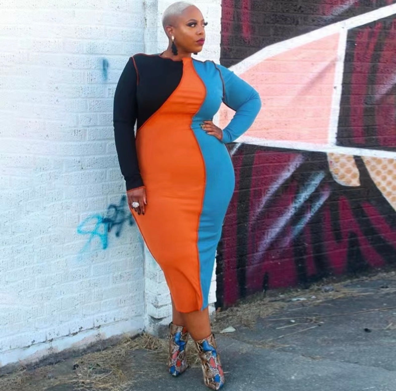 Multi color dress