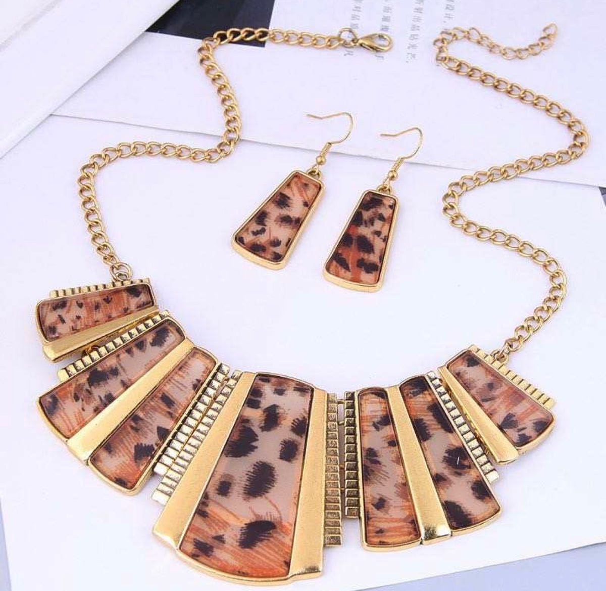Cheetah necklace