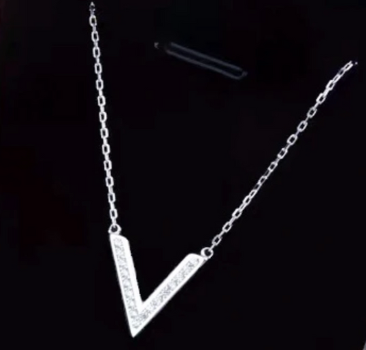 V necklace