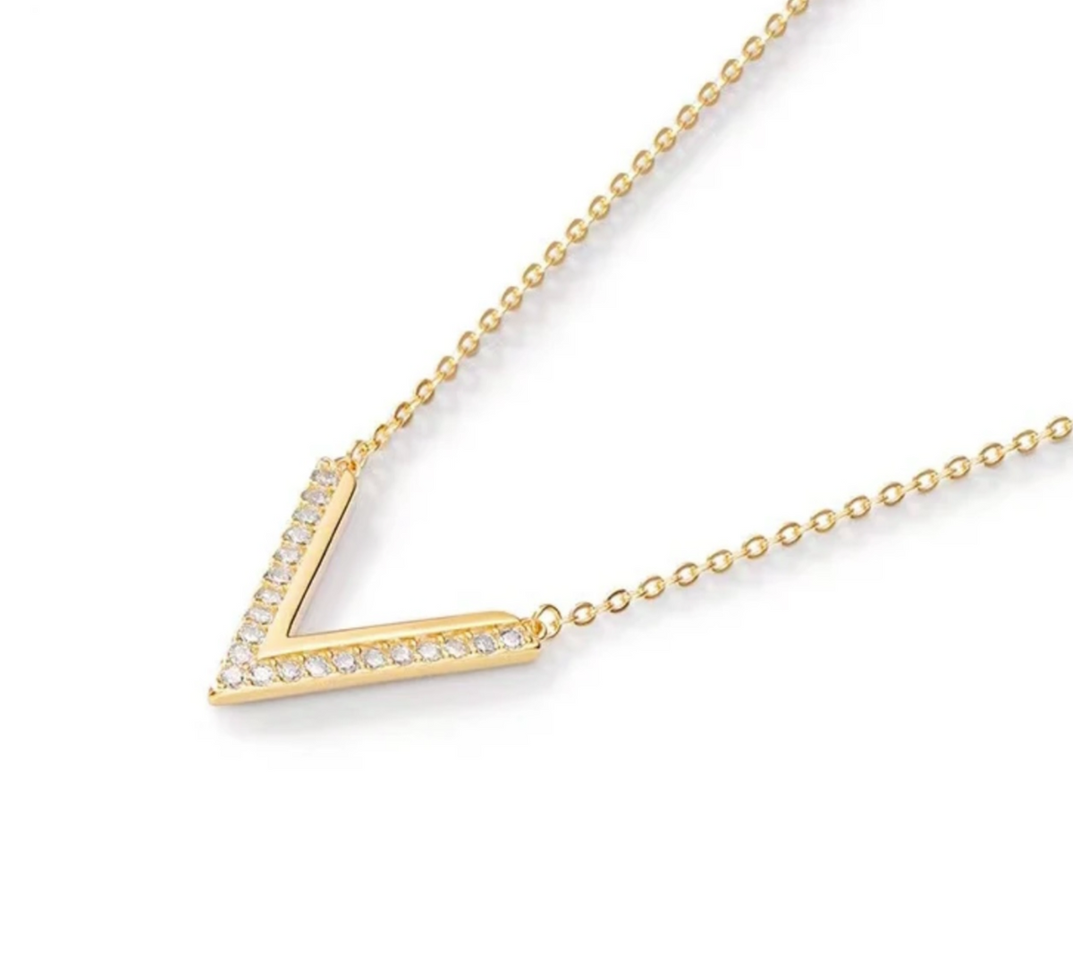 V necklace