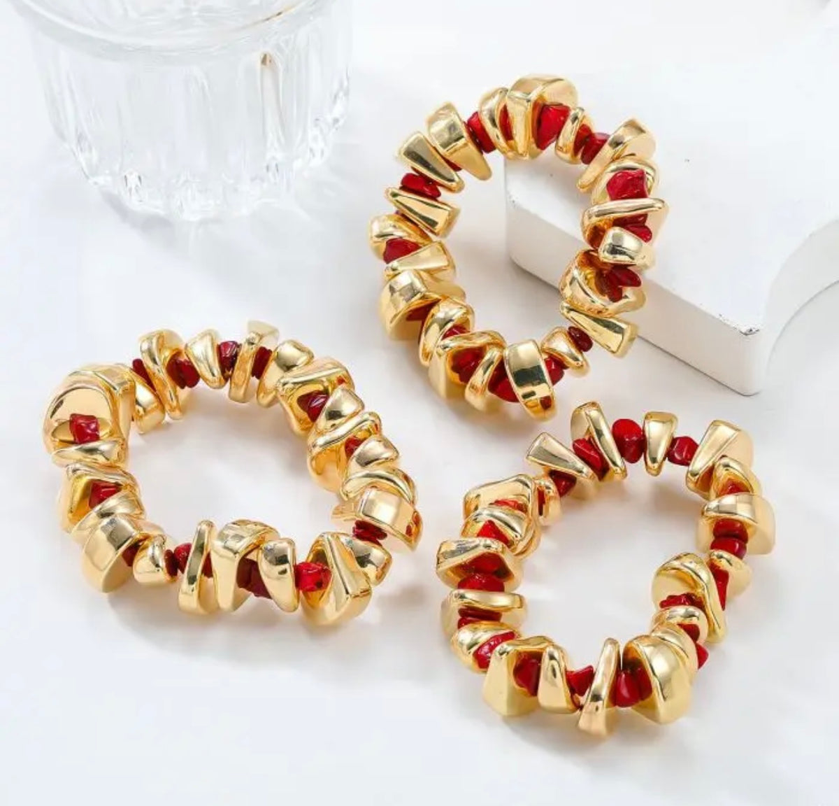 Gold red