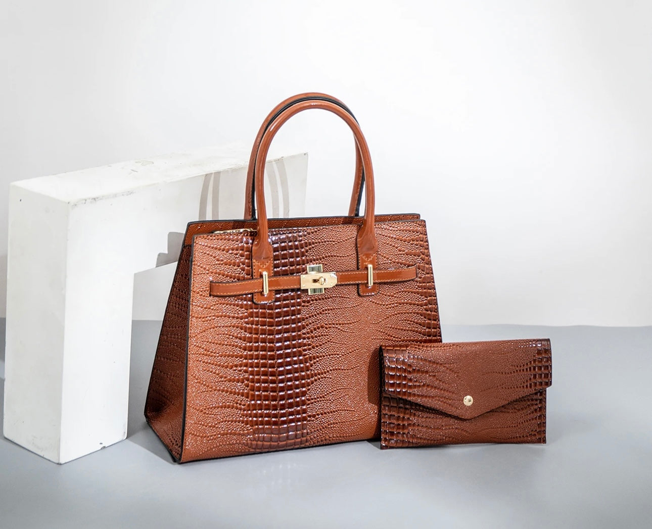 Gator leather inspired