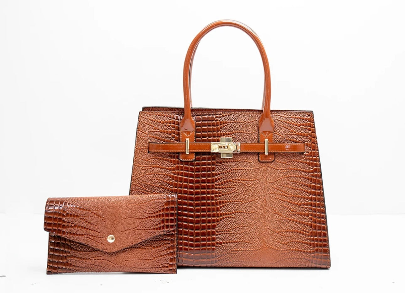Gator leather inspired