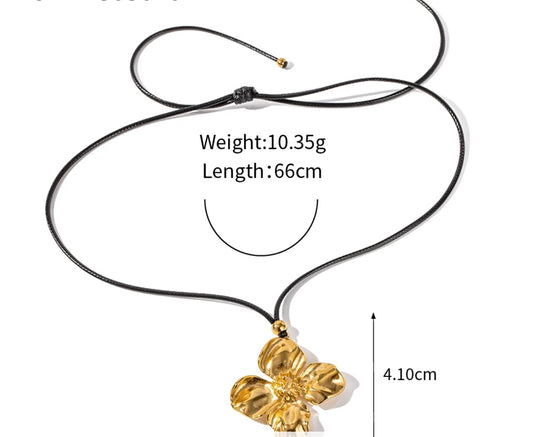 Gold necklace