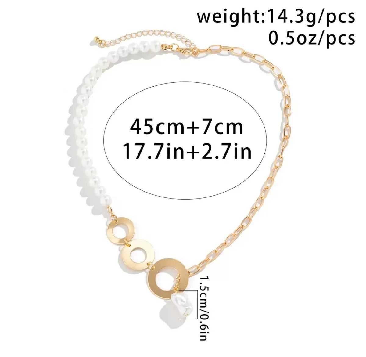 Gold necklace