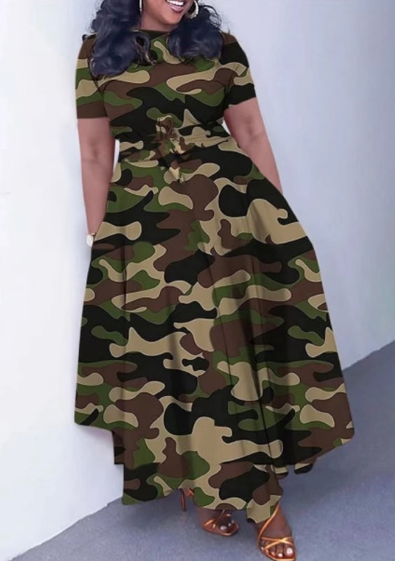 Camo dress