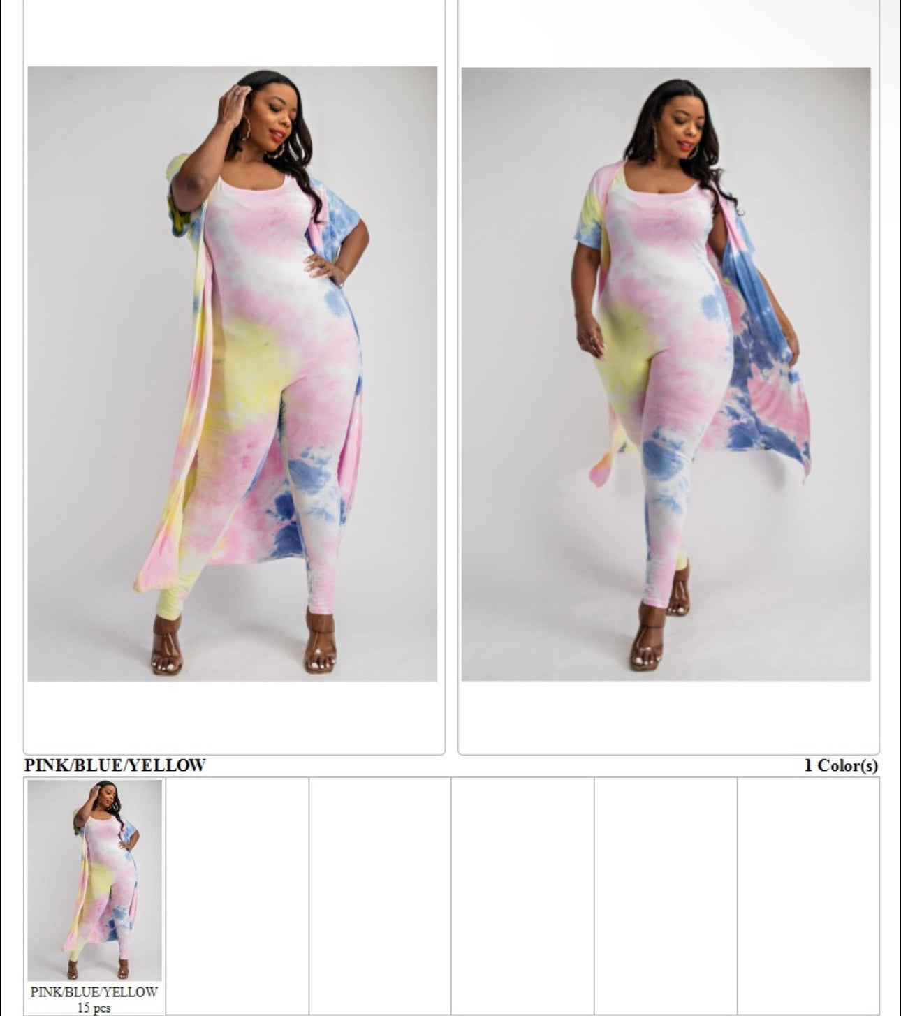Tie die outfit