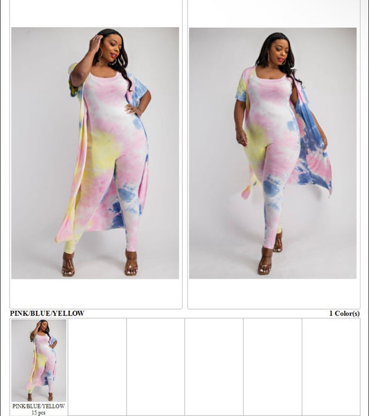 Tie die outfit
