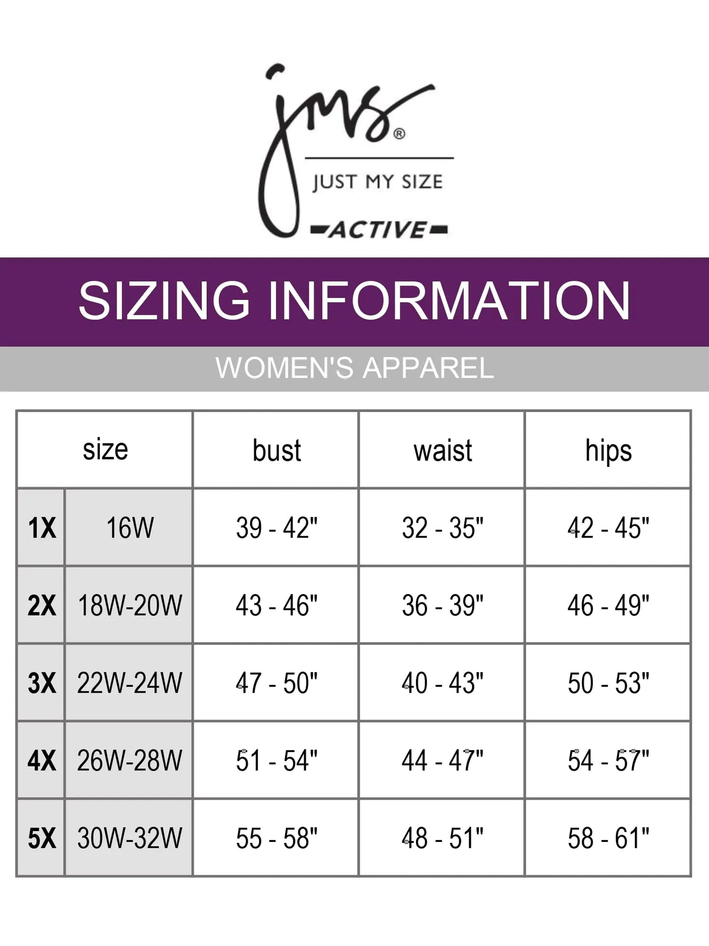 Just My Size Women's Plus-Size Short Sleeve V-Neck Tee 2X Petal Purple