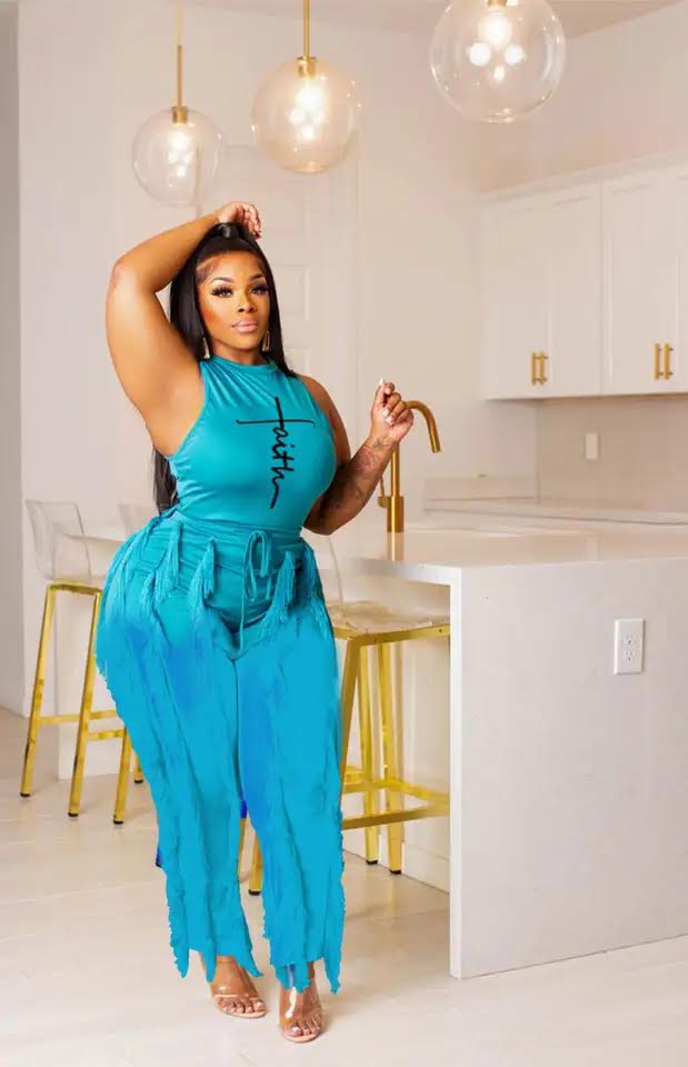 Faith 2 Piece Tassel Set