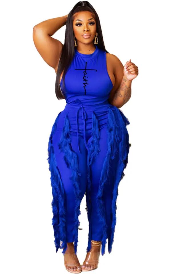 Faith 2 Piece Tassel Set