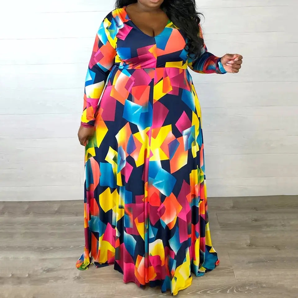 MULTICOLOR FASHION DRESS