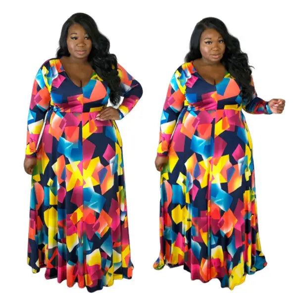 MULTICOLOR FASHION DRESS